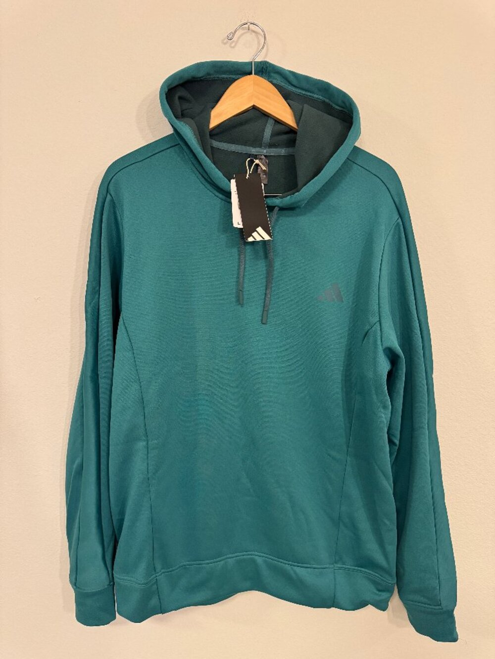 adidas Ultimate365 Golf Hoodie Pure Teal Mens L NWT